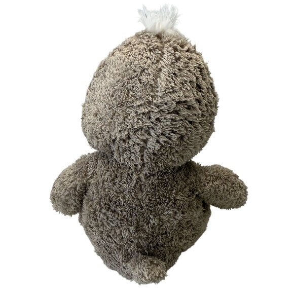 Kellytoy Plush Duck Stuffed Animal 12" Brown Orange Gingham Bow Soft Cuddly 3+ - Picture 4 of 8